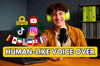 do professional text to speech voiceover using ai