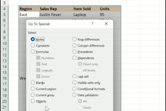 create excel automations dashboard project