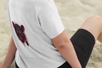create dark gothic glitch streetwear and horror t shirt designs