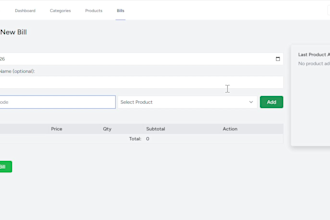 build laravel crud application