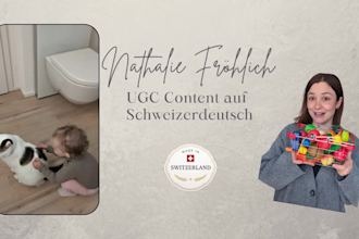 create natural ugc videos in german and swiss german