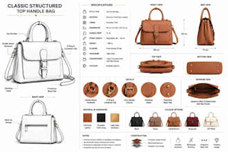 fashion design bag tech pack backpack tech pack handbag leather good soft goods