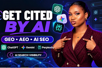 do chatgpt SEO, geo to get your website cited in chatgpt, gemini and perplexity