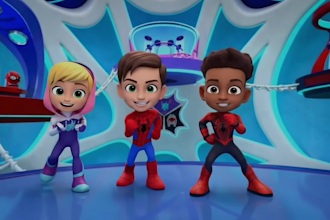 create a birthday video message with spidey and his amazing friends