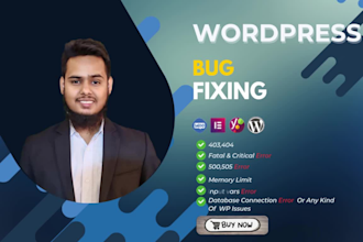 fix wordpress 403,404, critical error, bug, plugin conflicts