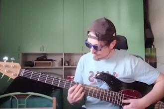 record professional electric bass for your song