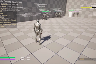 create rpg combat mechanics and abilities in unreal engine