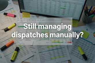 create professional dispatch management excel dashboard