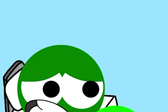 create a fun custom stickman animation for you