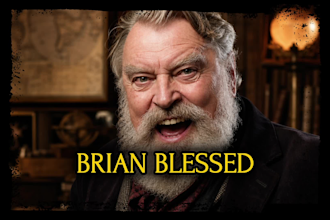 voice a booming brian blessed impression
