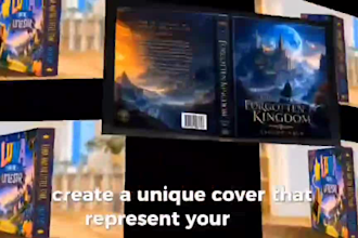 design professional book covers for interior and paperback