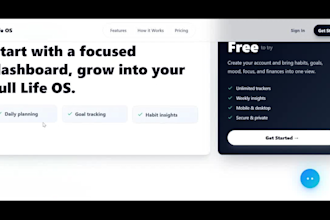 build saas website as a full stack developer