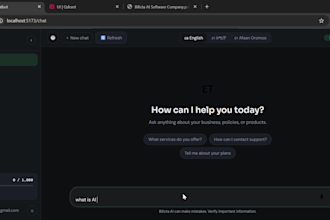 develop ai chatbot with rag for multilingual customer service
