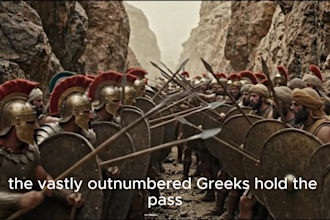 create ai military history documentary videos for youtube