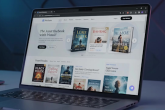 design author website book website, ebook author website with custom ai chatbot