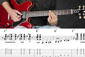 teach you effective blues guitar with feel and groove online