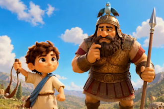 create kids animation video, bible story, 3d bible story, christian bible