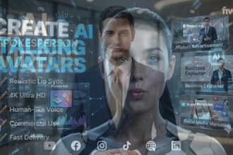 create 4k hd talking avatar, ai spokesperson video with lip sync for ads, brand
