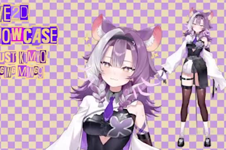 design male and female vtuber model vtuber rig vtuber animat vtuber commission