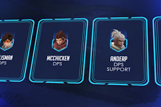 create esports graphics for your team