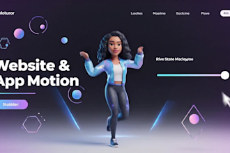 create smooth rive animations for your app UI, website, or character