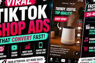 create viral tiktok shop video ads that convert fast