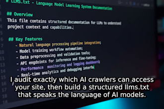 audit ai crawler access and set up llms txt for ai search