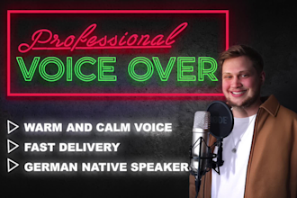 record voice overs for elearning, ads and youtube