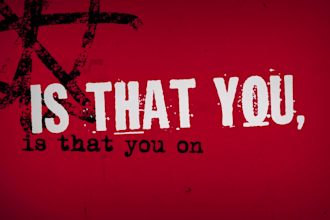 make a punk rock lyric video for youtube