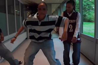 high energetic dance video, tik tok dance, group dance, and viral dance