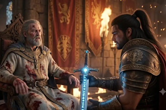 create epic fantasy and warrior ai videos