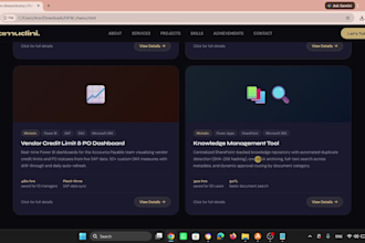 build power apps, power automate, power bi , sharepoint solutions