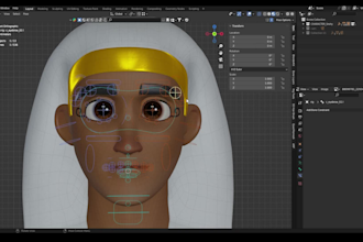 rig3d for digital host,mobile app avatar,talkinghead viseme,threejs glb,lip sync