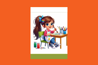 design original cozy bold and easy coloring book, romance webtoon for amazon KDP