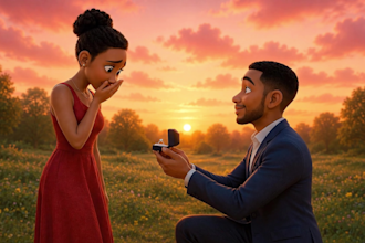 do 3d pixar ai romantic storytelling 3d pixar ai proposal video ai love story