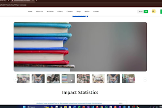 build a donation and charity management web application using asp dot net core