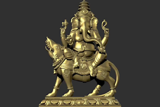 create 3d designs for cnc wood carving and 3d printing