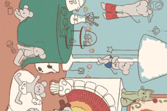 illustrate your childrens book with soft and cute digital art