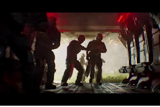 do cinematic ue5 game trailer, metahuman animation, lumen environment vfx in ue5