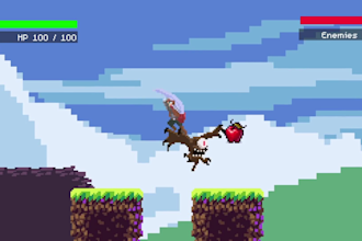 develop a 2d combat and gameplay prototype in unity
