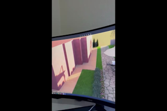 design your landscape 3d realistic rendering