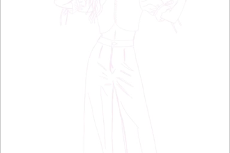 draw a custom fashion illustration