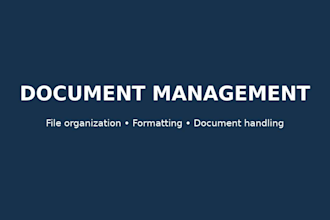 be your professional virtual assistant for office management