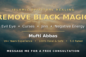 remove black magic, jinn, evil eye and spiritual blockages