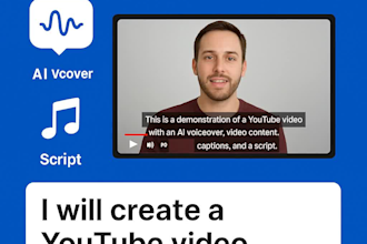 create professional youtube video content