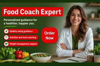 coach you on weight loss and healthy nutrition