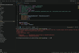 find and fix your python, fastapi, or django bugs fast with clean working code