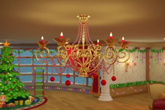 christmas wishes cartoon animation,3dmusic video kid disney character animation
