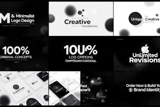 design a modern minimalist business logo for brand