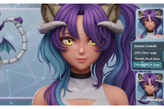 create custom vrchat avatar, 3d model with rigging and vroid, vr character vrm